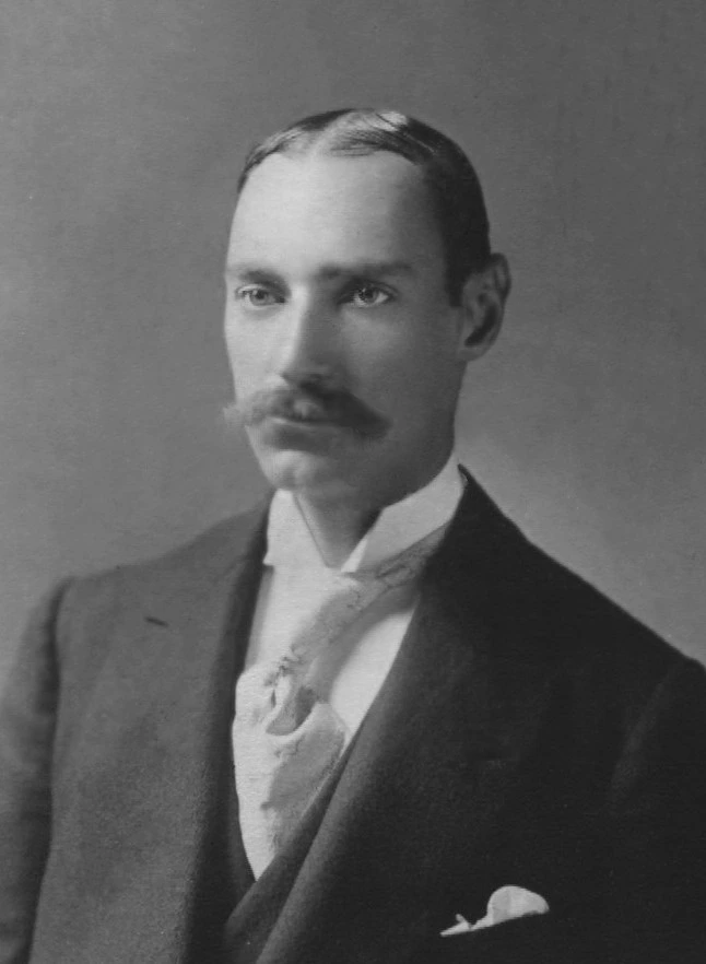 portrait photo of John Jacob Astor, circa 1895